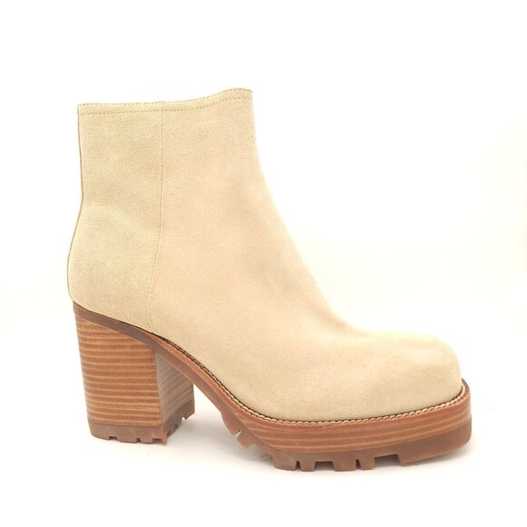 Jeffrey Campbell Shoes - NEW Jeffrey Campbell Momby Boots Womens 11 Suede Chunky Retro Boho Chic